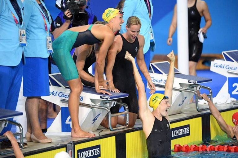 Commonwealth Games Gold Medalist Cate Campbell Led Fastest Relay Swim